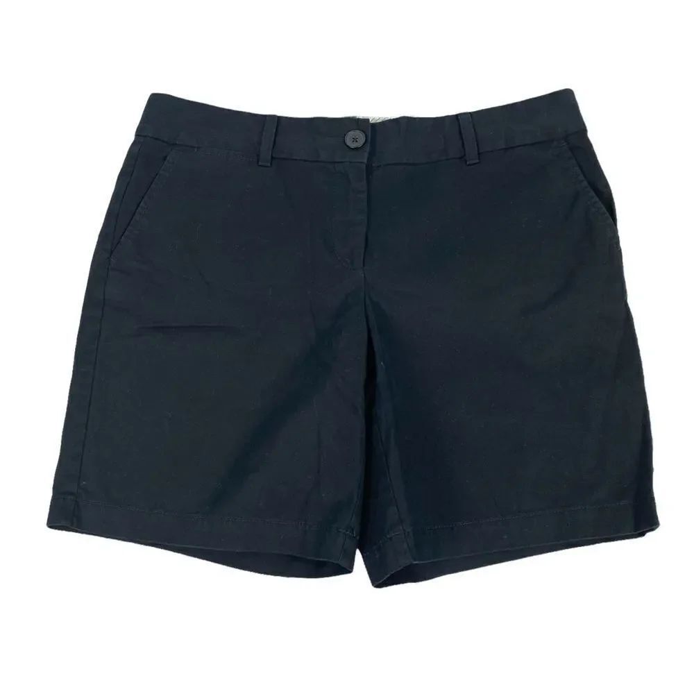 Loft Black Bermuda Shorts size 8